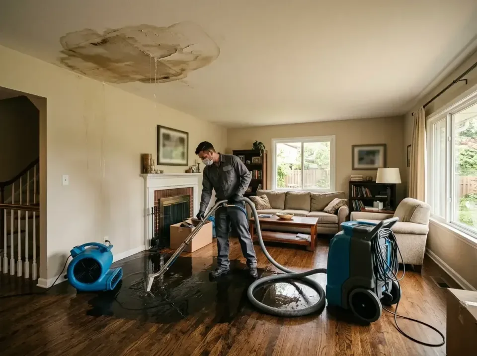 attic-pipe-burst-ceiling-drip-008 — frequently asked questions, Water Damage Restoration & Carpet Care in Walthourville, GA